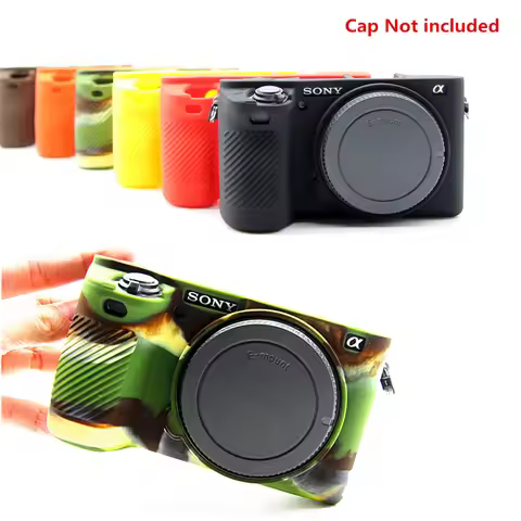 Rubber Silicon Case Body Cover Protector Skin for Sony A6500 ILCE6500 ILCE-6500 Camera