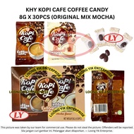 *Halal* KHY Kopi Cafe Coffee Candy 8g x 30pcs Original Mix Mocha) Gula-gula Kopi Loongyik99
