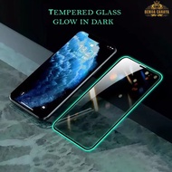 TEMPERED GLASS GLOW IN THE DARK UNTUK HANDPHONE INFINIX HOT 11 11S NFC 9 10 10S 30 30i 30 PLAY 20 20i 20S 20 PLAY BC