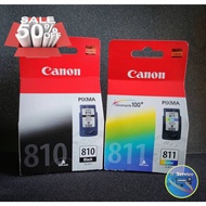 ตลับหมึก Canon 810,811 แท้จากศูนย์ Canon ไทย #หมึกสี  #หมึกปริ้นเตอร์  #หมึกเครื่องปริ้น hp #หมึกปริ้น   #ตลับหมึก