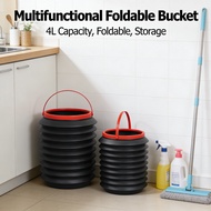 Bin Car Storage Water 4L Dustbin Multifunctional Car Foldable Container