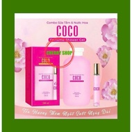 Coco Perfume Shower Gel 500ml with free 10ml perfume