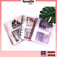 KPOP PHOTOCARD 2 POCKETS GLITTER BINDER SLEEVE 3R Photo Album [HIGH QUALITY] Photocard Binder Photo 
