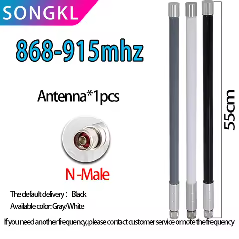 868-915MHz Fiberglass Antenna Outdoor LoRa OMNI Antenna Helium Bobcat Miner Hotspot Antennas for Lor