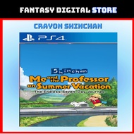 Crayon Shinchan Me And The Professor On Summer Vacation The Endless Seven Day Journey PS4 PS5 Digita