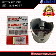 MESIN 15HP PISTON STD 6E7-11631-00-97 YAMAHA SPEED BOAT 15PK ORIGINAL GENUINE OUTBOARD ENGINE