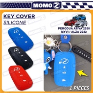 Car Keyless Remote Silicone Perodua Ativa 2020 - 2022 Myvi Alza D27A 2022 Silicone Car Sarung Kunci 