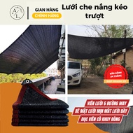Lưới che nắng ngoài trời khổ 4mx5m có móc treo - Lưới che nắng kéo trượt tặng kèm móc