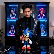 Sonic Action Figure - Sonic Statue Figure - Sonic Manga Action Figure