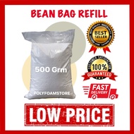 [ MALAYSIA READY STOCK ] 0.5KG BEAN BAG REFILL FILLING/ BIJI KABUS/ ISI BEAN BAG (Foam BEADS 500gm)