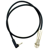 Amumu TS-MF-1/8-1/4-2ft Mono Cable 3.5mm Male to 6.35mm Female 60 Centimeter