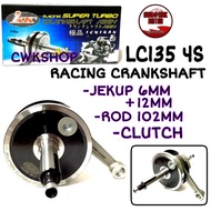 LC135 4S RACING CRANKSHAFT - IKK（AUTO JETUP 6MM/102）（CLUTCH JETUP 6MM/102）