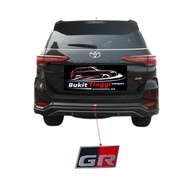 GR logo emblem rear bumper fortuner GR Original