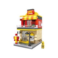 益智玩具 LOZ Mini Block 微型微小積木 迷你城市街景 漢堡店 砌圖拼圖 迷你 Lego 旺角信和店 批發另議