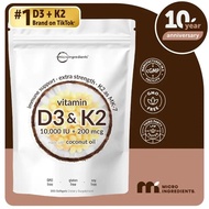 Trace Ingredients Vitamin D3K2 Soft Capsules 0VJB
