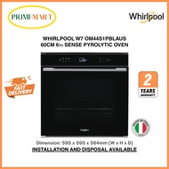 WHIRLPOOL W7 OM44S1PBLAUS 60cm 6TH SENSE Pyrolytic Oven
