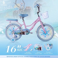 Coyote Girls' Bicycle Frozen Pattern Size 12"/16" And 18" Authentic License 1