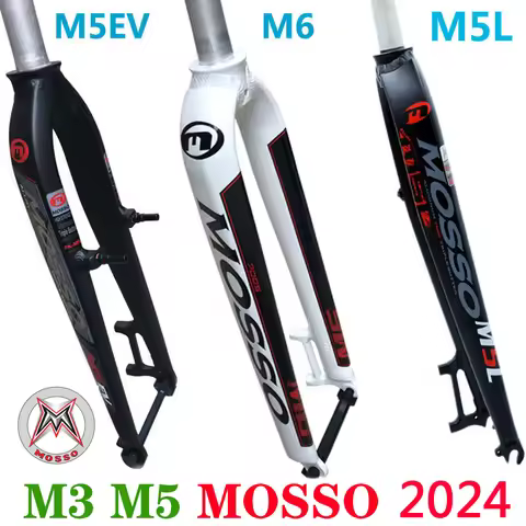 Mosso Fork M5L M6 M5 M5E M5EV M3 MTB Bike Fork Suitable for 26 27.5 29er Road Bicycle Fork v brake F