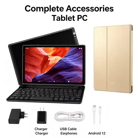 10.1 INCH 4GB RAM 64GB ROM Android 12 Tablet PC Q3 CPU UNISOC T310 Processor, Octa-Core Cortex-A53 T