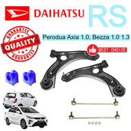 6 Item Combo Set Perodua Axia 1.0 Bezza 1.0 1.3 Front Lower Arm Absorber link Stabilizer Bar Bush