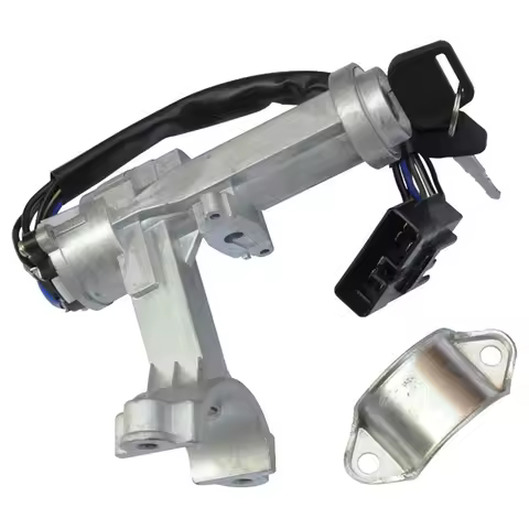 AT-Car Ignition Switch Door Lock Set With 2 Keys For Toyota Corolla EE90 69057-12090 45280 12110