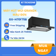 Máy Hút Mùi GrandX GX H70F75B Màu Đen - Điều Khiển Cảm Ứng - Tiết Kiệm Điện Inverter