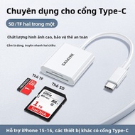 Đọc Thẻ SD OTG TF Card Type-C Adapter