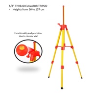502C 1.5M Expandable Elevator Aluminium Tripod With 5/8"Thread Suitable For Most Laser Levels