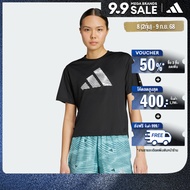 adidas Running Adi365 Running Essentials Brand Love Tee Women Black JM5737