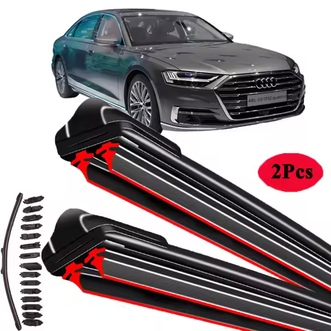 For Audi A1 A3 A4 A5 A6 A7 A8 Front Windshield Washer Brushes Accessories 8x 8V B8 B9 8T C7 4G RS7 4
