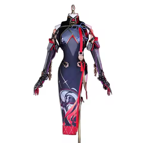 Yinlin Cosplay Dress Wuthering Waves Role Play Party Outfit for Women Men Full Set