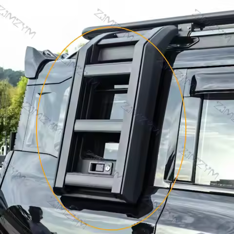 Fit For Cherry Jetour Traveller T2 2024 Jetour T2 Roof Side Ladder Aluminum Alloy Rear Window Foldin