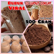 Serbuk Es Lumut Coklat Viral 500 gram / bubuk minuman cokelat kekinian