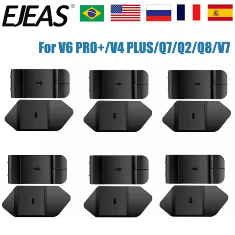 6/4/2/1PCS EJEAS V6 Pro+/V4 Plus/Q8/Q2 /Q7/V7 Motorcycle Helmet Bluetooth Intercom Accessories Mount