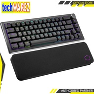 Cooler Master Ck721 Wireless 65 Mechanical Keyboard Ttc Blue Switch USB C 3 Way Dial Wrist Rest