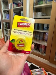 Carmex Lipbalm Cherry Jar SPF15 แบบตลับ 7.5g.