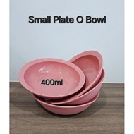 Tupperware Small Plate O Bowl 400ml (4)D 17.5 H 4.5 cm