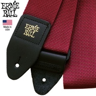 ERNIE BALL® Guitar Strap สายสะพายกีตาร์ 3in1 สำหรับกีตาร์โปร่ง/กีตาร์ไฟฟ้า/กีตาร์เบส ของแท้ รุ่น Polypro ** Made in USA**