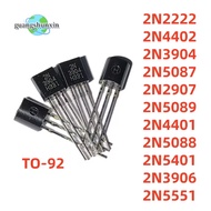 10PCS 100% NEW 2N3904 2N3906 2N2907 2N4401 2N4402 2N2222 PN2222 2N5401 2N5551 2N5087 2N5088 2N5089 T