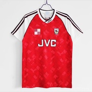 1990-92 Arsenal Home Football Short Sleeved Retro Jersey Men's and Women's Football Shirts