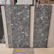Granit tangga 30x60+20x60 palladio black/infinity
