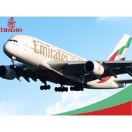 AIRBUS A380-800 EMIRATES Commercial Airplane Paper Model