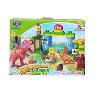 Educational Toys For Kids Blocks Dinosaur Valley Beams Lego Duplo Dino Trex