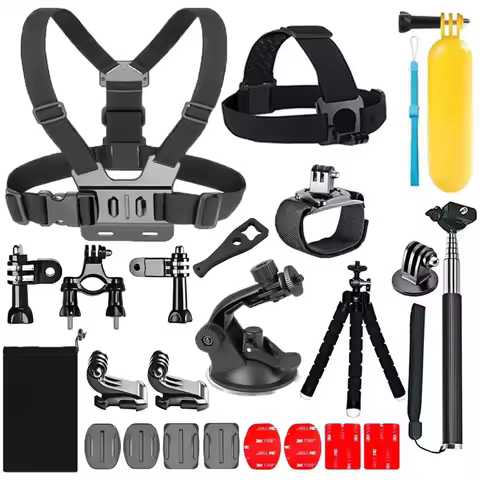 20 in 1 Action Camera Accessories for GoPro Hero 11 10 9 8 7 6 5 4 Session Fusion Insta360 DJI SJCAM
