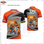 SPX EXPRESS 2025 Jual BAJU KAOS DRIVER KURIR PAKET SHOPEE SPX EXPRESS JERSEY SPX EXPRESS Fullprintin