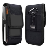Waist Pack Phone Holder Case for ZTE A1 ZTG01 Axon 11 SE Blade 10 Smart 20 A3 A5 A7 Prime Max View Nubia V18 X Z20 Nylon Waist Phone Bag Belt Clip Pouch Card Holder Flip Cover