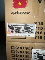 FULL SET EXCITER INNER HITAM KILAT SUPER DIAMOND Y15ZR V1 V2/ EXCITER INNER DIAMOND KILAT/ Inner Cov
