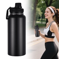 【Zaylily】Water Bottle 32oz outdoor large capacity vacuum sports Thermos Flask