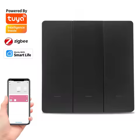 Zigbee 1/2/3/4Gang Wireless 12 Scene Switch Push Button Scenes Automation APP Remote Control Home Co