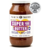 Forty Thieves Chocolate Superfood Peanut Butter (Chocolate + Nuts + Seeds) 500g (PM)